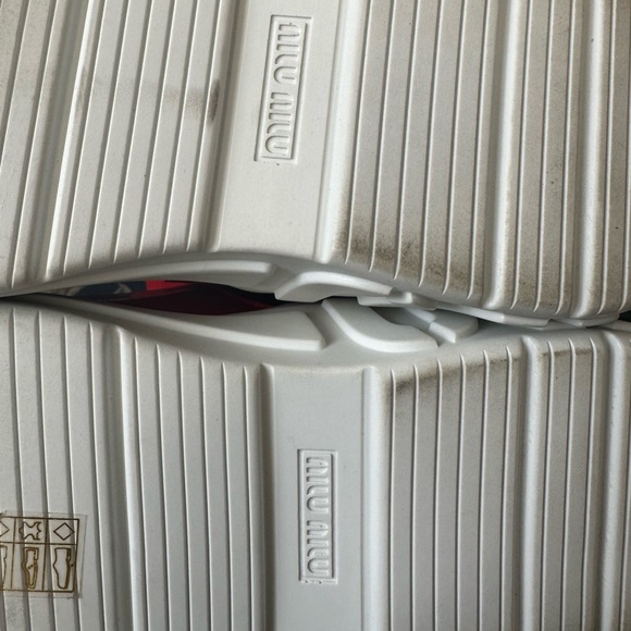 SOLD Miu Miu Vintage Red Rainboots - Picture 10 of 10